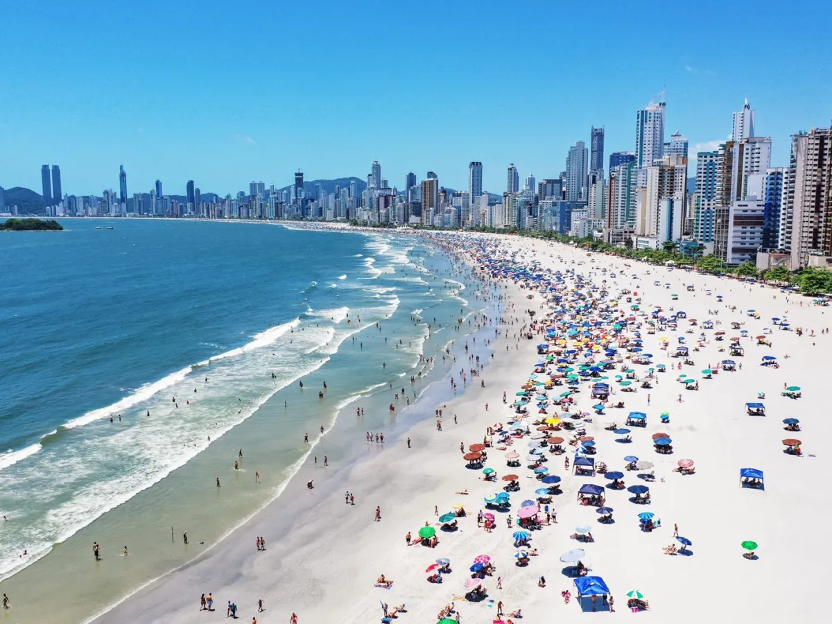 Praia de Balneário Comboriú, Santa Catarina
